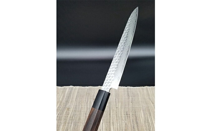 【ふるさと納税】山脇刃物製作所「和式鎚目ダマスカス」三徳/ペティナイフ　セット サムネイル3