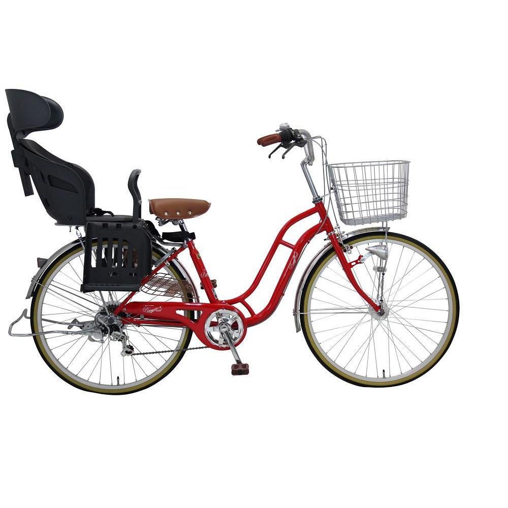 【ふるさと納税】ヱビス自転車 子供乗せ自転車 24インチ ポニーテール246R シマノ製外装6段変速　電動なし（シマノ製ローラーブレーキ LEDオートライト）