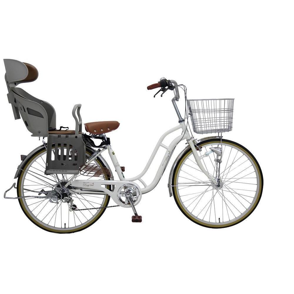 【ふるさと納税】ヱビス自転車 子供乗せ自転車 24インチ ポニーテール246R シマノ製外装6段変速　電動なし（シマノ製ローラーブレーキ LEDオートライト） サムネイル3