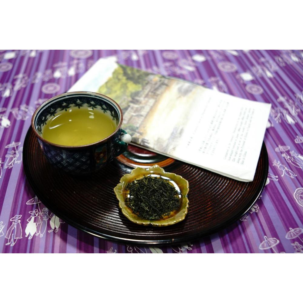 【ふるさと納税】堺銘菓・八百源・元祖にっき餅15個入＋松倉茶舗・お煎茶100gセット | にっき餅 和菓子 菓子 おかし 食品 飲料 煎茶 茶葉 ソフトドリンク 人気 おすすめ 送料無料 サムネイル3