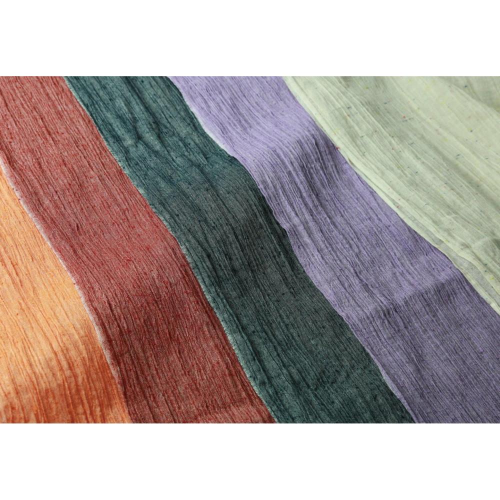 【ふるさと納税】堺の機屋（織物工場）職人が作ったコットンマフラー【カラー選択可能】 サムネイル2