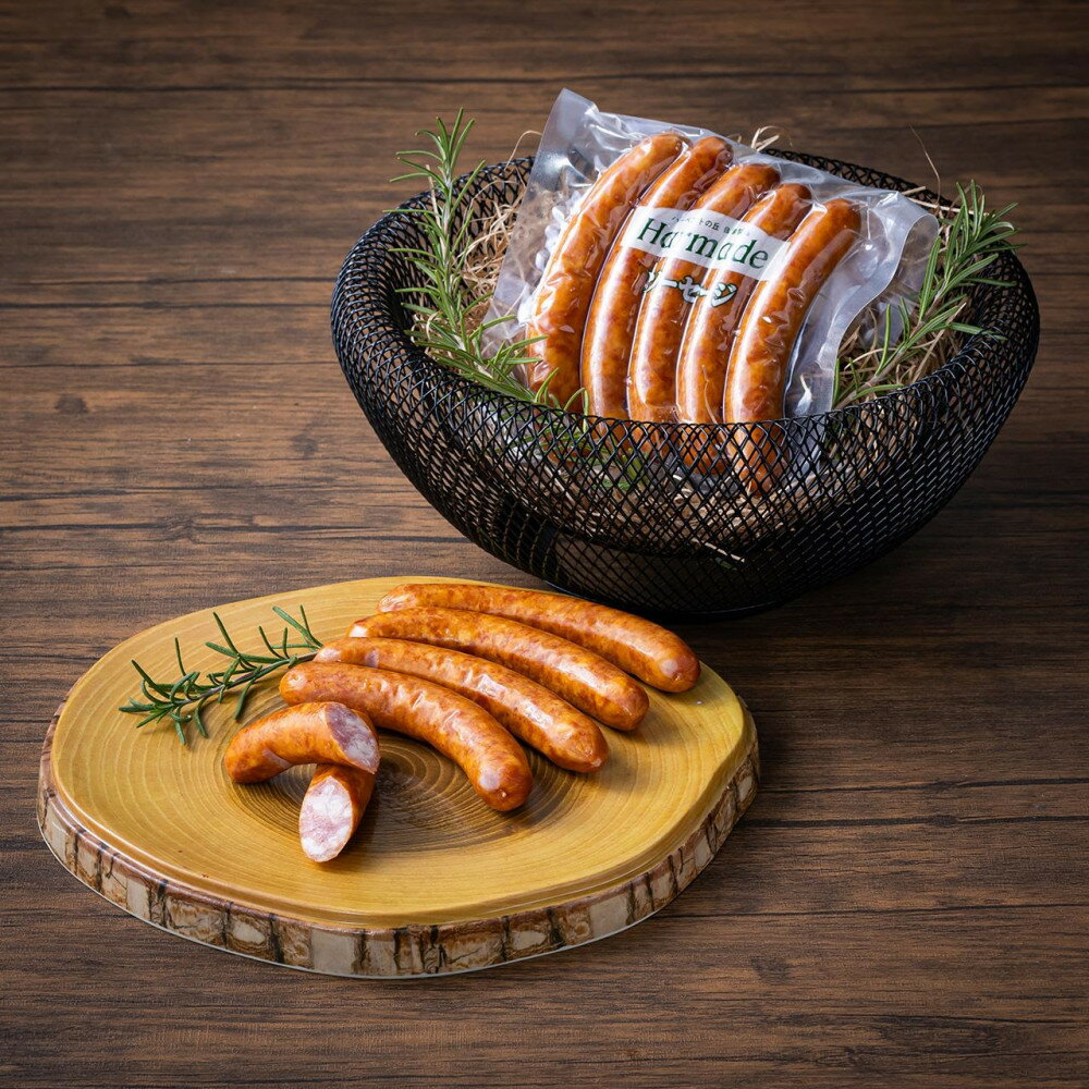 【ふるさと納税】「ハーベストの丘」手作りソーセージ（ハーベスト・あらびき）