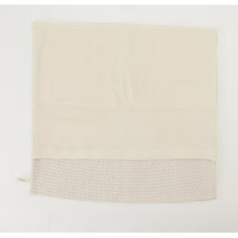 【ふるさと納税】 【ナチュラル】オーガニックコットン麻混ワッフルクッションカバー45＊45 サムネイル3