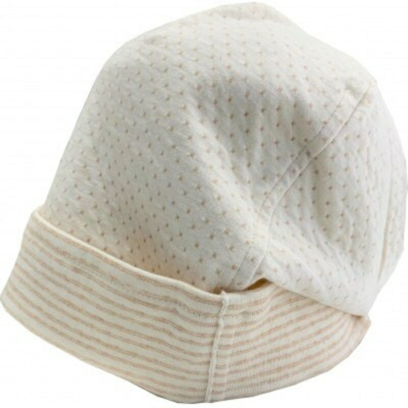 【ナチュラル】オーガニックコットンドットたっぷりワッチ