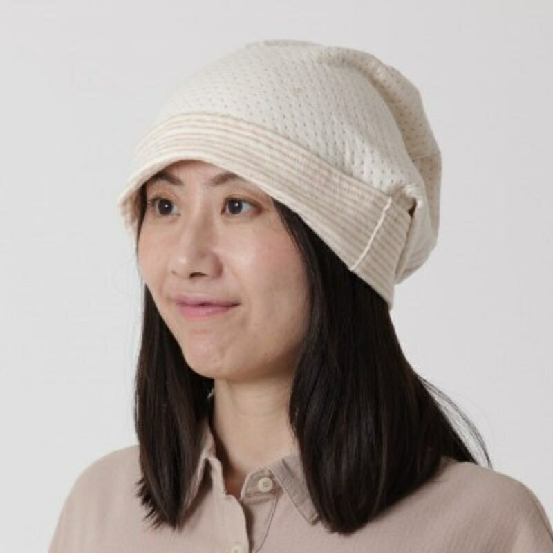 【ふるさと納税】 【ナチュラル】オーガニックコットンドットたっぷりワッチ サムネイル2