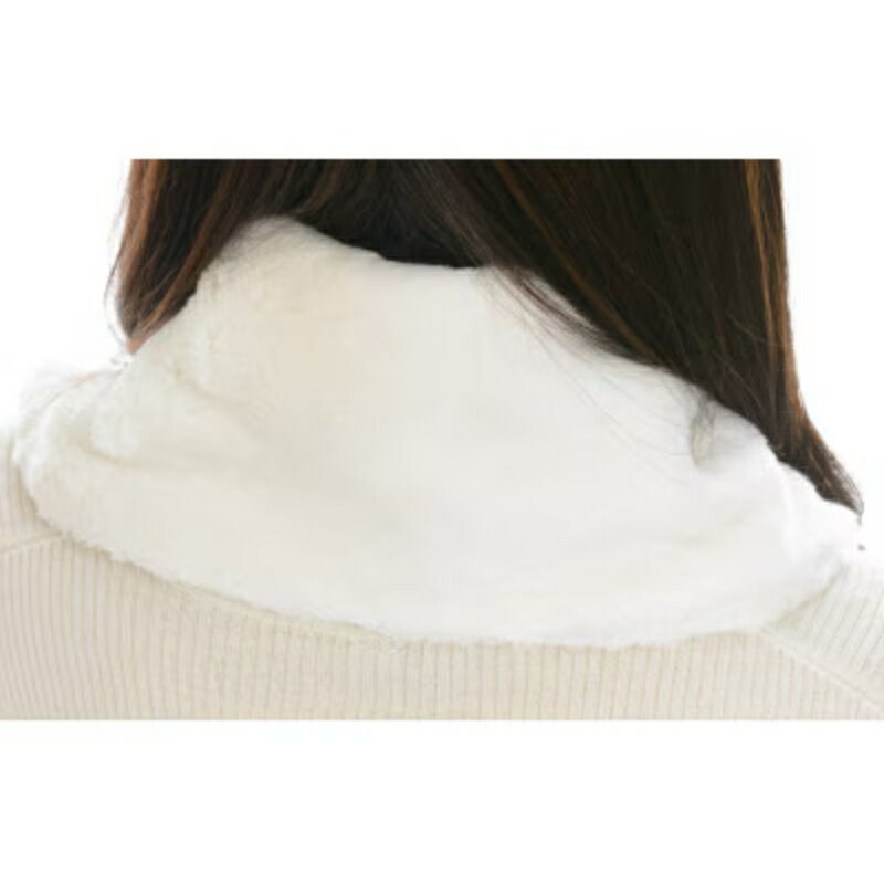 【ふるさと納税】 【ナチュラル】マフラー オーガニックコットン 無染色 ボア襟マフ サムネイル2