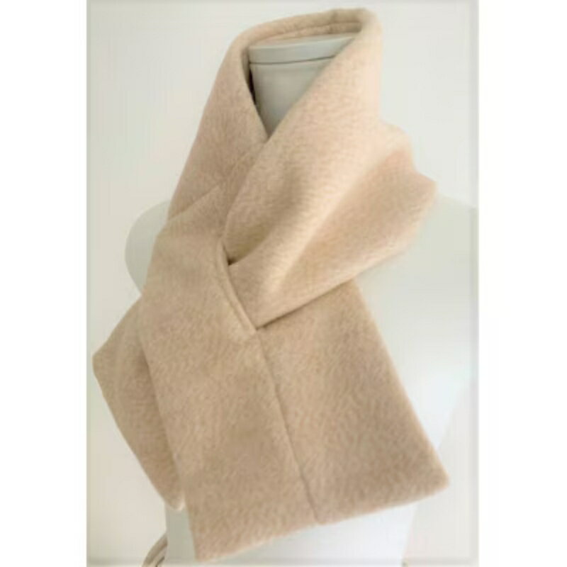 【ふるさと納税】 【杢ベージュ】オーガニックコットンふんわりティペット サムネイル2