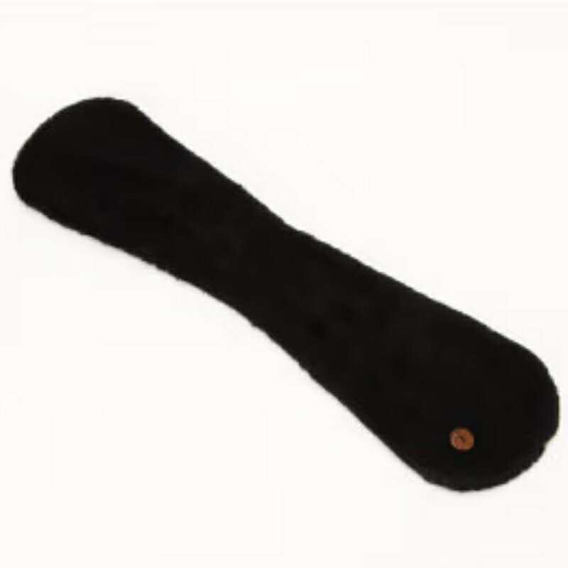 【ふるさと納税】 【ブラック】マフラー オーガニックコットン ボア襟マフラー サムネイル3