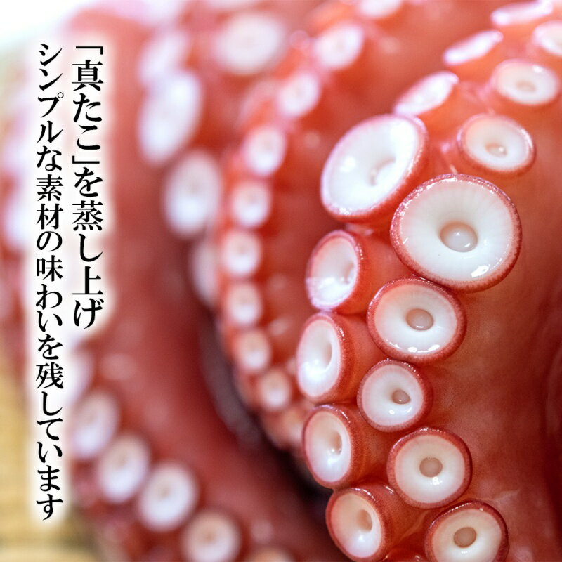 【ふるさと納税】 たこ 真蛸 蒸しボイル 約700g～約1.5kg 1尾～3尾 冷蔵 蛸 タコ 刺身 刺し身 たこ焼き たこやき たこ飯 たこ刺し カルパッチョ 酢の物 まだこ サラダ パスタ 唐揚げ 人気 おすすめ おつまみ 海鮮 魚介【配送不可地域：北海道・沖縄・離島】 - 画像3
