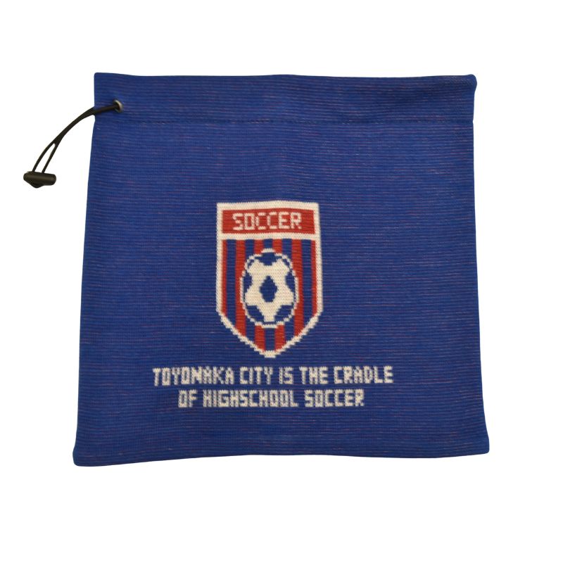 【ふるさと納税】 高校サッカー発祥の地ネックウォーマー / ネックウォーマー 防寒 防寒具 サッカー グッズ リバーシブル