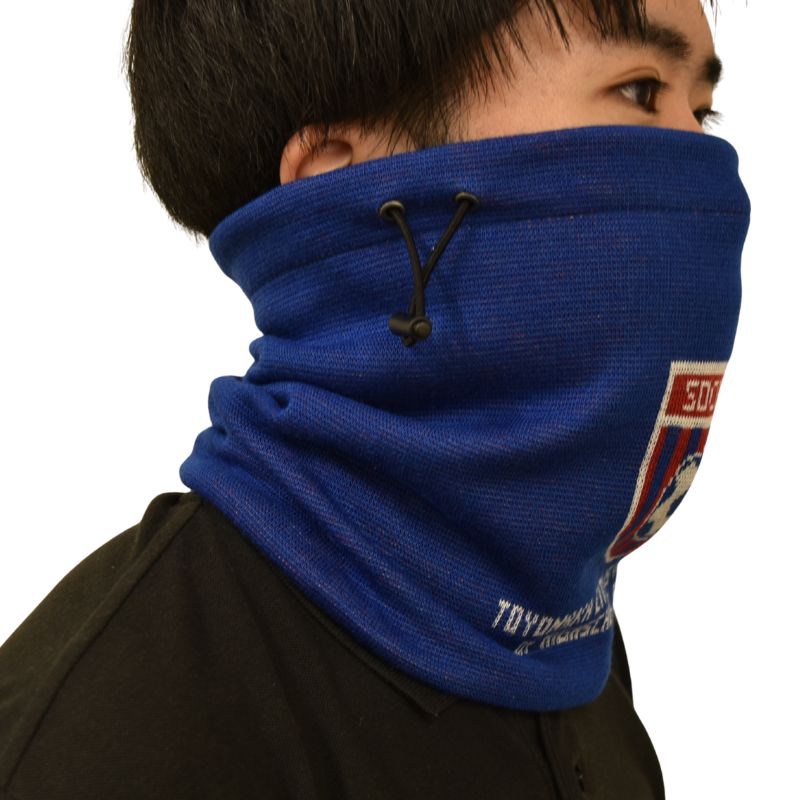 【ふるさと納税】 高校サッカー発祥の地ネックウォーマー / ネックウォーマー 防寒 防寒具 サッカー グッズ リバーシブル - 画像3