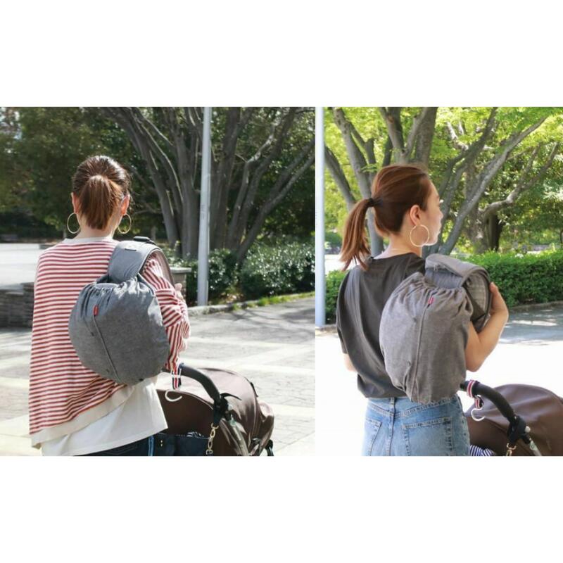 【ふるさと納税】 抱っこひも収納カバー「ルカコ」ヒップシートサイズ2枚とよだれカバーのセット / 抱っこ紐 抱っこグッズ 抱っこ用品 - 画像2
