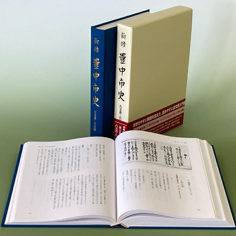 【ふるさと納税】 新修 豊中市史 第5巻 古文書・古記録