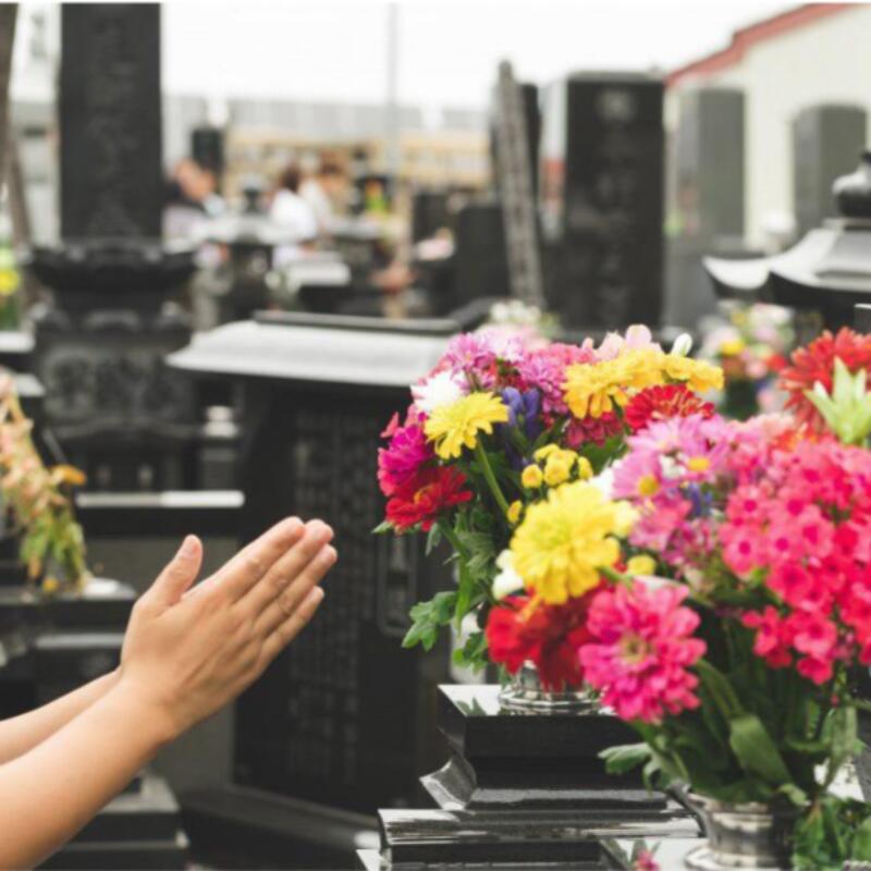 【ふるさと納税】 墓参り 代行（お墓のお掃除、お墓の水洗い、草抜き、供花、線香、ろうそく付き）墓参 1回