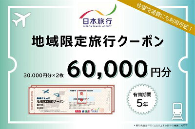 【ふるさと納税】大阪府池田市 日本旅行 地域限定旅行クーポン60,000円分