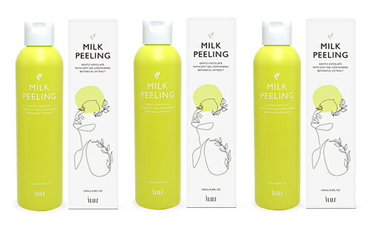 【ふるさと納税】ピーリングジェルミルク 3本セット