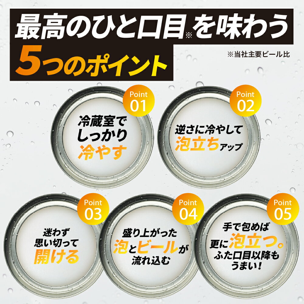 【ふるさと納税】 アサヒ ビール 生ジョッキ缶 発祥の地 ( 選べる 340ml × 24本 / 485ml × 24本 ) 本数が選べる アサヒ スーパードライ 生ビール 1ケース 1箱 辛口 箱 国産 酒 晩酌 宅飲み アサヒビール発祥の地 送料無料 大阪府 吹田市 - 画像3
