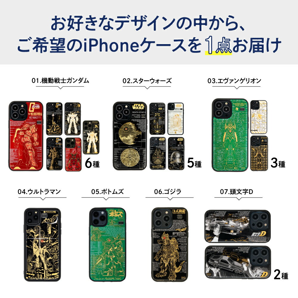 【ふるさと納税】FLASH iPhone ケース【ライセンスデザイン】 スマホ スマートフォン アイフォン スマホケース アイフォンケース LED 光る スターウォーズ エヴァンゲリオン ボトムズ ウルトラマン 機動戦士 ガンダム UC 大阪府 吹田市 サムネイル3