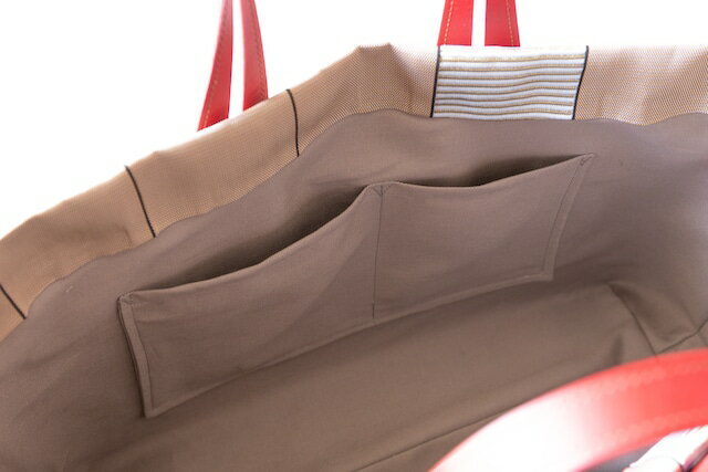 【ふるさと納税】畳べりトートバッグ（A4サイズ）かばん バック 女性 レディース 肩掛け 通勤用 軽量 ハンドメイド 大阪府 吹田市 サムネイル3