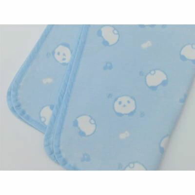 【ふるさと納税】ベビー綿毛布(パンダ柄)ブルー・85×115cm・毛布の町泉大津産 ｜ ベビー毛布 ベビーブランケット 毛布 ブランケット おくるみ 綿毛布 赤ちゃん毛布 子供用毛布 あかちゃん 寝具 ベッド ギフト 誕生日プレゼント 贈り物 クリスマス お見舞 N-PANDA [0713] サムネイル2