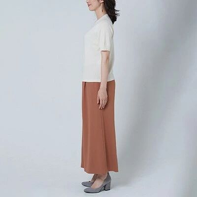 【ふるさと納税】日本製 カシミヤ100% レディース クルーネック半袖 白 Sサイズ｜敬老の日 ギフト 誕生日プレゼント 贈り物 母の日 [2581] サムネイル3