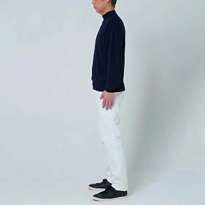 【ふるさと納税】日本製 カシミヤ100% ハイネック ネイビー Sサイズ｜敬老の日 誕生日プレゼント 贈り物 [2597] サムネイル3