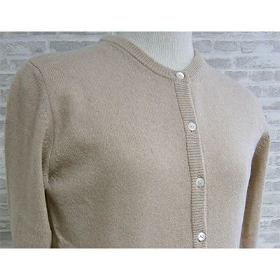 【ふるさと納税】希少ベビーカシミヤ100％ 女性 ロングカーディガン M ベージュ 1枚 20403M BE｜敬老の日 お歳暮 御歳暮 贈答品 ギフト 誕生日プレゼント 贈り物 父の日 母の日 お年賀 寒中見舞い クリスマス お見舞 [0913] サムネイル2