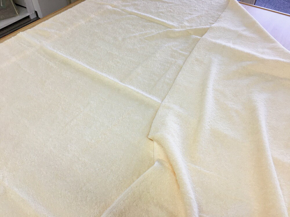 【ふるさと納税】丸洗いOK タオルケット シングル 145×190cm 1枚 N-FT-10300 CR｜綿100% オールシーズン 洗える 洗濯可能 丸洗い可能 寝具 ベッド 新生活 冷え対策 [3307] サムネイル3