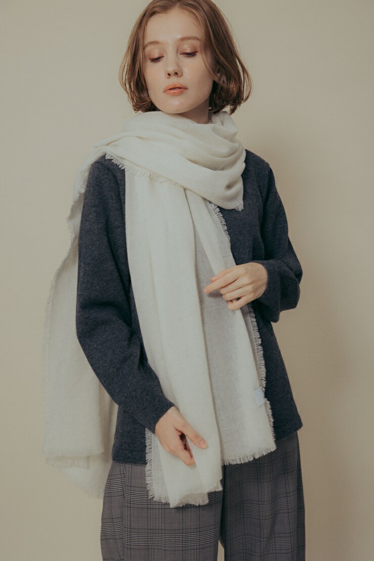 【ふるさと納税】カシミヤ100% エアリーストール｜高級素材 軽量 なめらかな肌触り 寒さ対策 確かな技術 日本製 プレゼント ギフト 誕生日 お見舞い お歳暮 父の日 母の日 [4043-4046] サムネイル2