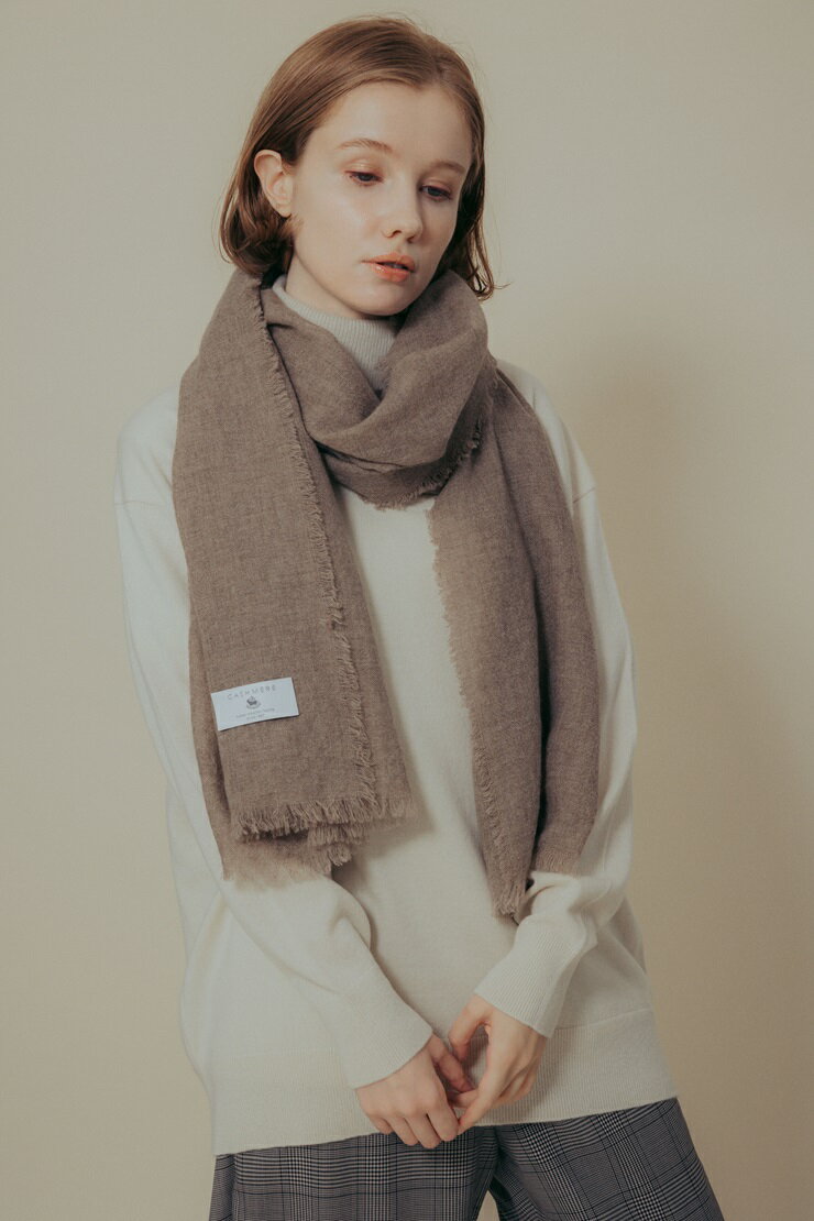 【ふるさと納税】カシミヤ100% エアリーストール｜高級素材 軽量 なめらかな肌触り 寒さ対策 確かな技術 日本製 プレゼント ギフト 誕生日 お見舞い お歳暮 父の日 母の日 [4043-4046] サムネイル3