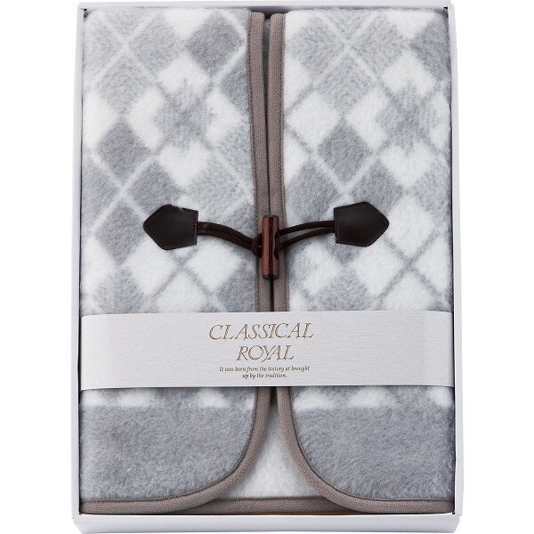 大阪泉州産 ジャカード織アクリルベスト グレー [4343]