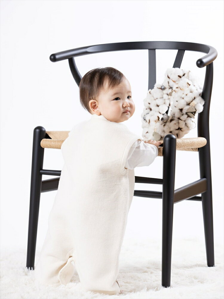 【ふるさと納税】綿毛布スリーパー (Mサイズ) オーガニック綿使用 2way仕様で暖か 毛布の町 (泉大津産)｜ 贈答品 ギフト 誕生日プレゼント 贈り物 クリスマス ベビー キッズ N sleeper-organic [2438] サムネイル3