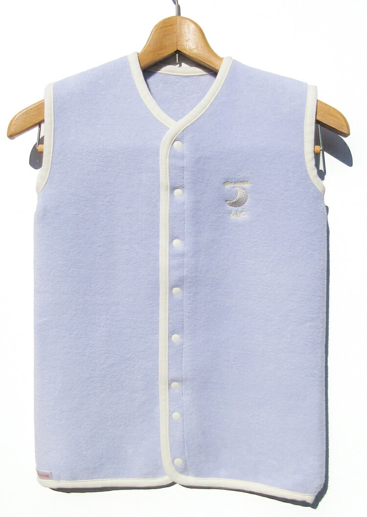 【ふるさと納税】綿毛布スリーパー (Mサイズ) 2way仕様で暖か ラベンダー×ホワイト 毛布の町 (泉大津産)｜贈答品 ギフト 誕生日プレゼント 贈り物 クリスマス ベビー キッズ sleeper-s [2443] サムネイル3