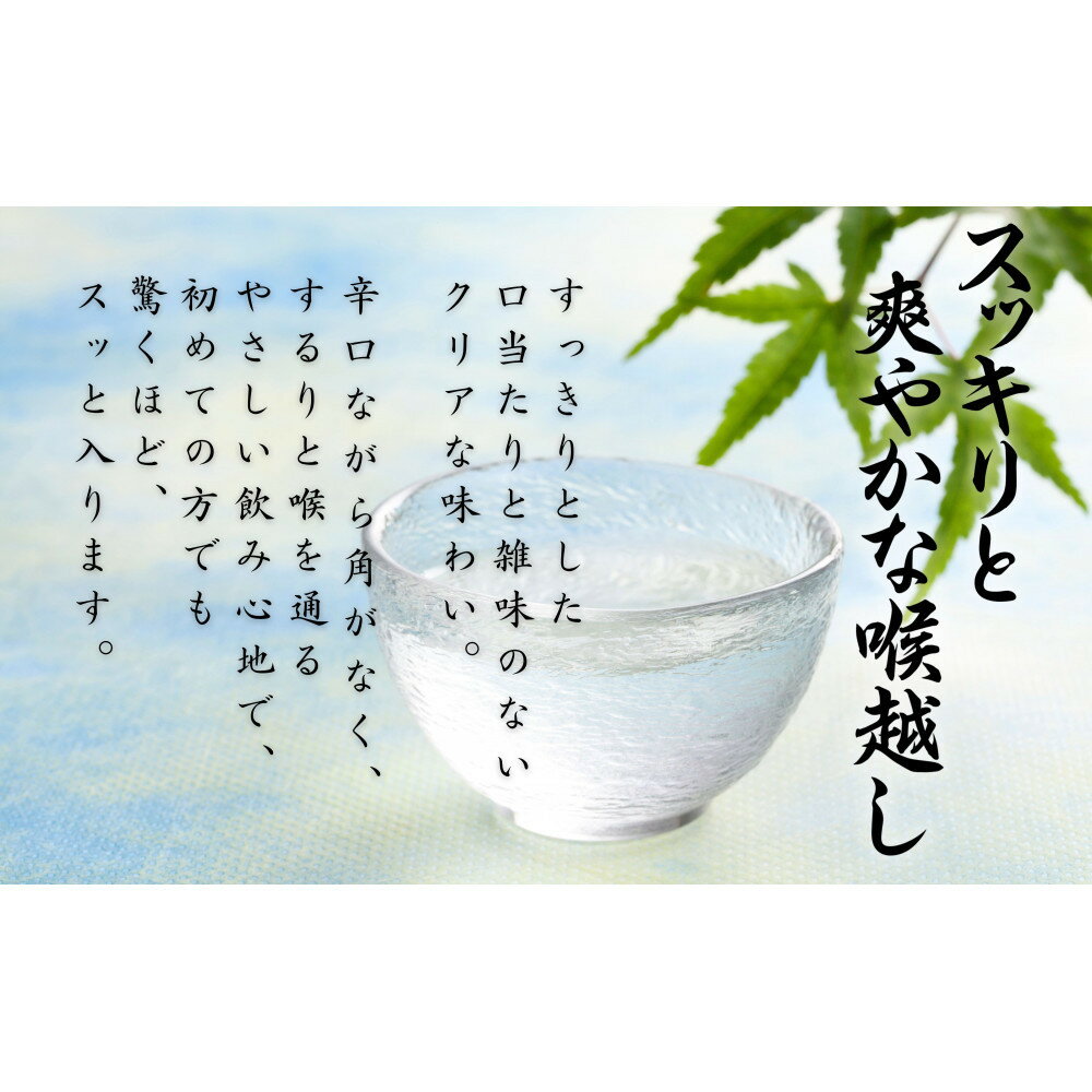 【ふるさと納税】冷酒【泉州の翼】本醸造酒 300ml×12本 貝塚の地酒 サムネイル3