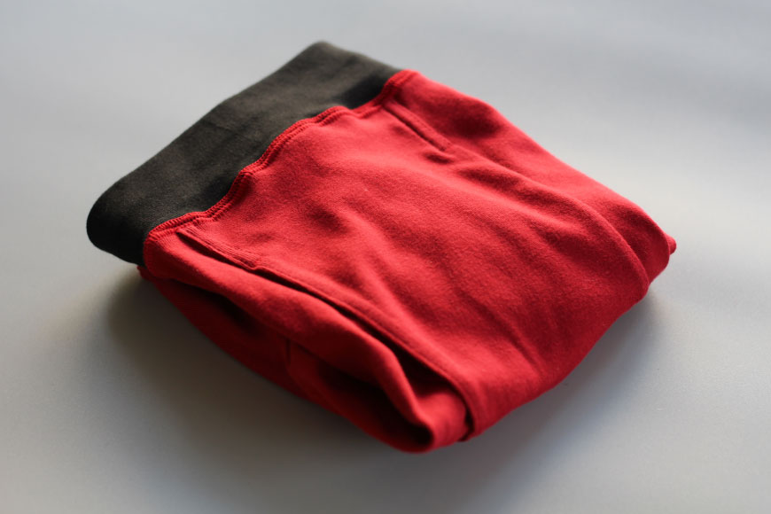 【ふるさと納税】股ずれNOアンダーウェア「SURENA」赤 L×3枚｜オーギュストケクレ 大阪府 守口市 メンズ パンツ 下着 前開き [2101r] サムネイル2