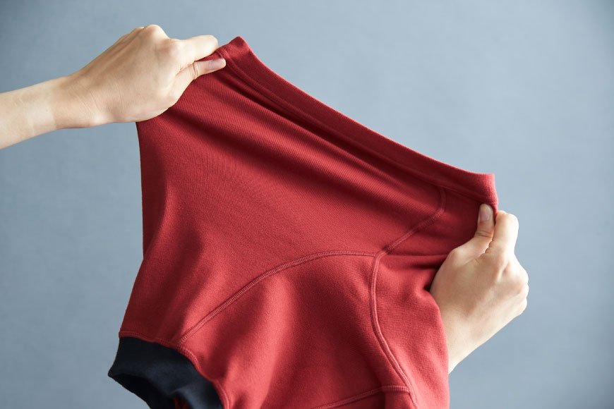 【ふるさと納税】股ずれNOアンダーウェア「SURENA」赤 L×3枚｜オーギュストケクレ 大阪府 守口市 メンズ パンツ 下着 前開き [2101r] サムネイル3