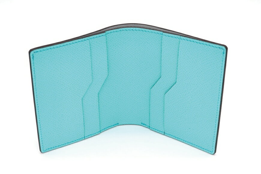 【ふるさと納税】 ミニ財布 フェアリーブルー｜田村製作所 大阪府 守口市 革 本革 レザー 財布 コンパクト メンズ レディース 男女兼用 [2077] サムネイル3