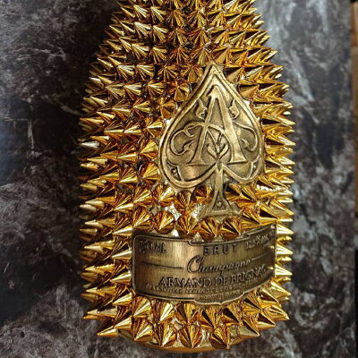 【ふるさと納税】シャンパン　オリジナル デコレーションボトル (トゲA)　750ml　【1224152】 サムネイル3