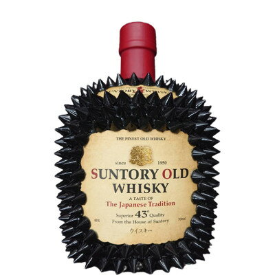 ウィスキー オリジナル デコレーションボトル (トゲOL:700ml)【1473383】