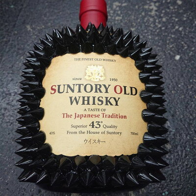 【ふるさと納税】ウィスキー オリジナル デコレーションボトル (トゲOL:700ml)【1473383】 サムネイル2