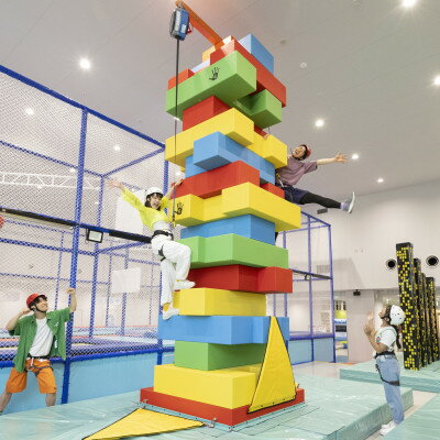 【ふるさと納税】駅直結 屋内 アスレチック 施設 トンデミ施設利用券 2名分【1593964】 - 画像2