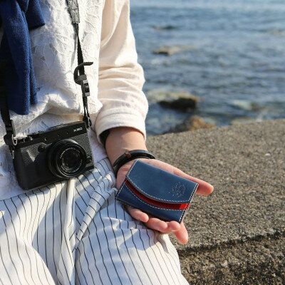 【ふるさと納税】【ちゃんと地球に還る革】クアトロガッツ ミニ財布 小さいふ。ペケーニョ フレンチトースト栃木レザー【1270355】 サムネイル3