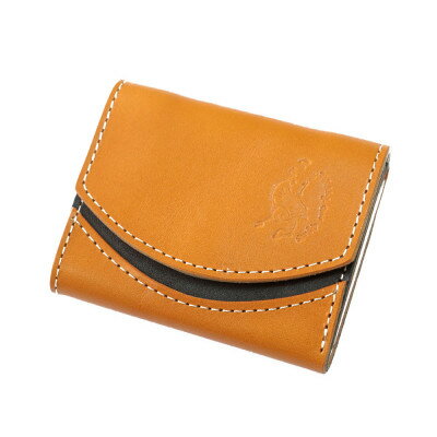 【ちゃんと地球に還る革】クアトロガッツ ミニ財布 小さいふ。ペケーニョ キャラメル 栃木レザー【1270358】