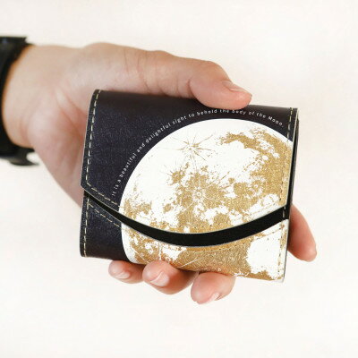 【ふるさと納税】【月ファン必見】クアトロガッツ ミニ財布 小さいふ。ペケーニョ 月面着陸MoonLanLanding【1270469】 サムネイル3