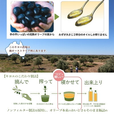 【ふるさと納税】【星付きシェフ愛用】『キヨエ』 エキストラバージンオリーブオイル 182g(200ml)【1466513】 サムネイル2