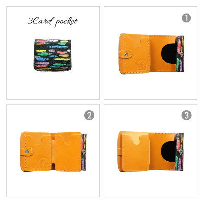 【ふるさと納税】クアトロガッツ ミニ財布 小さいふ。コンチャ LGBT 栃木レザー【1615899】 サムネイル2