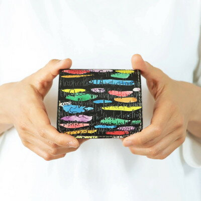 【ふるさと納税】クアトロガッツ ミニ財布 小さいふ。コンチャ LGBT 栃木レザー【1615899】 サムネイル3