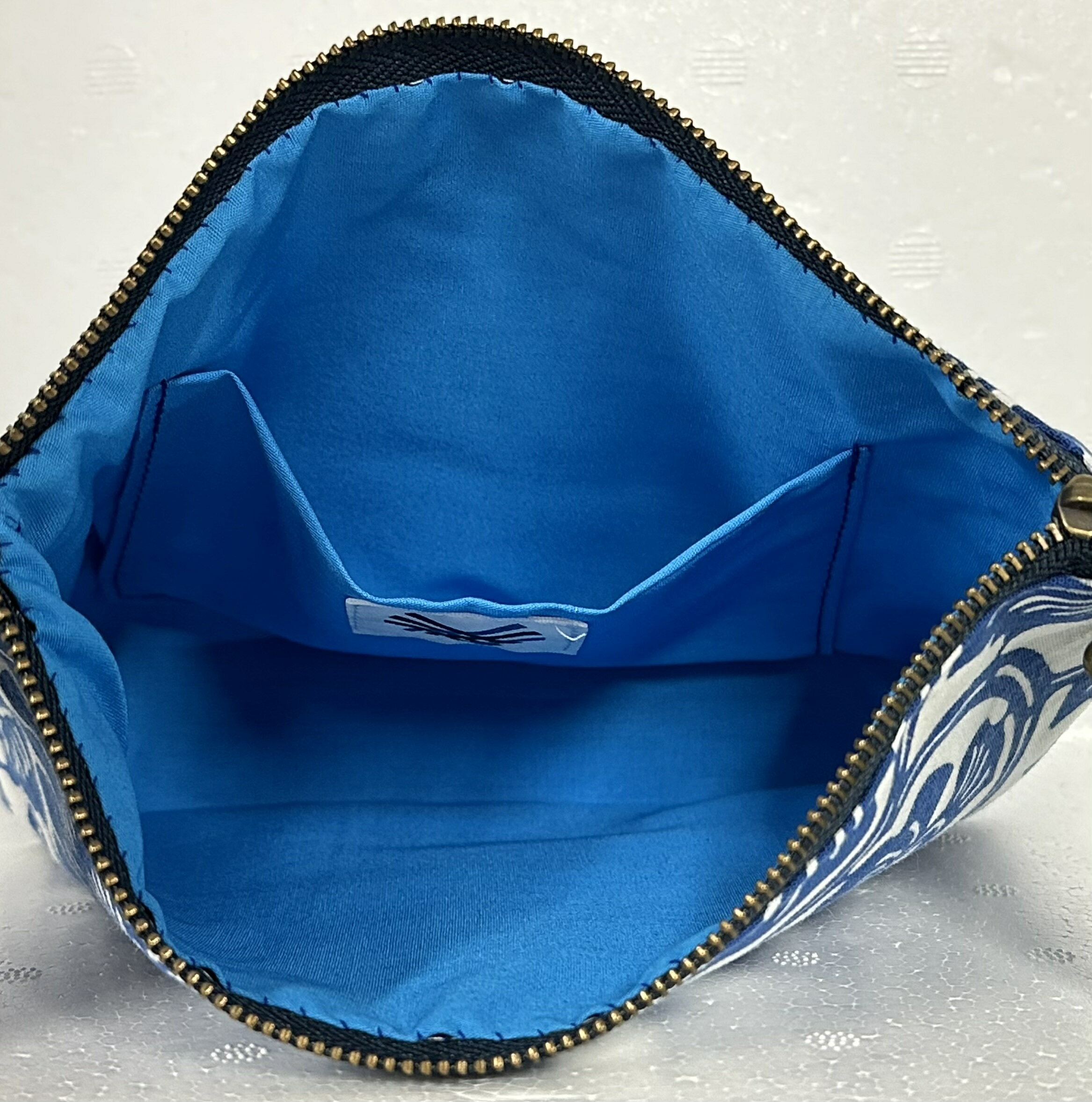 【ふるさと納税】B121　オリジナル河内木綿柄和物セット（紫） サムネイル2