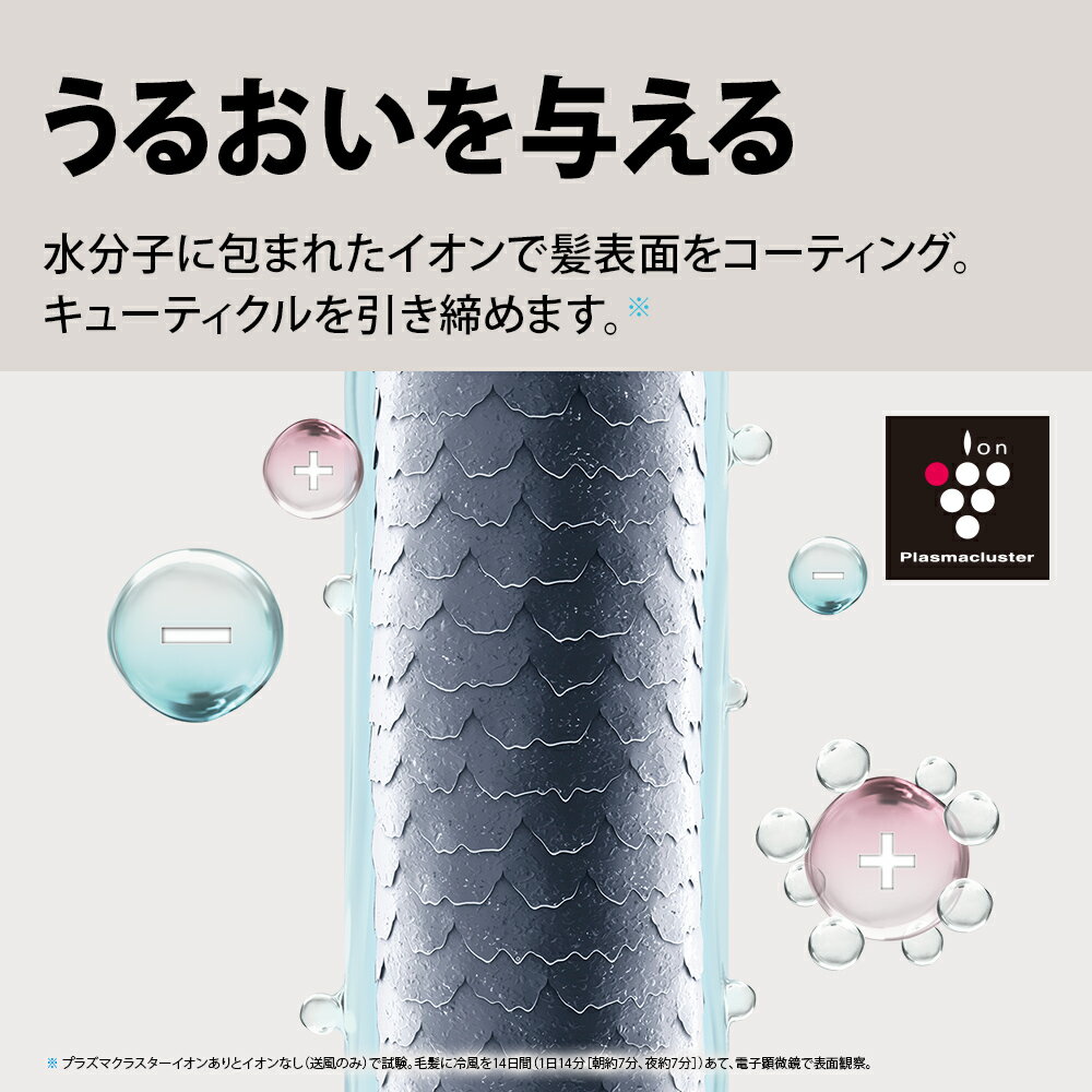 【ふるさと納税】P101　SHARP プラズマクラスタードライヤー IB-P602-W（ホワイト系ルミナスホワイト）【シャープ 電化製品 家電 美容 美容家電 ドライヤー プラズマクラスター イオン 速乾 新生活 正規品 大阪府 八尾市 返礼品】 サムネイル3