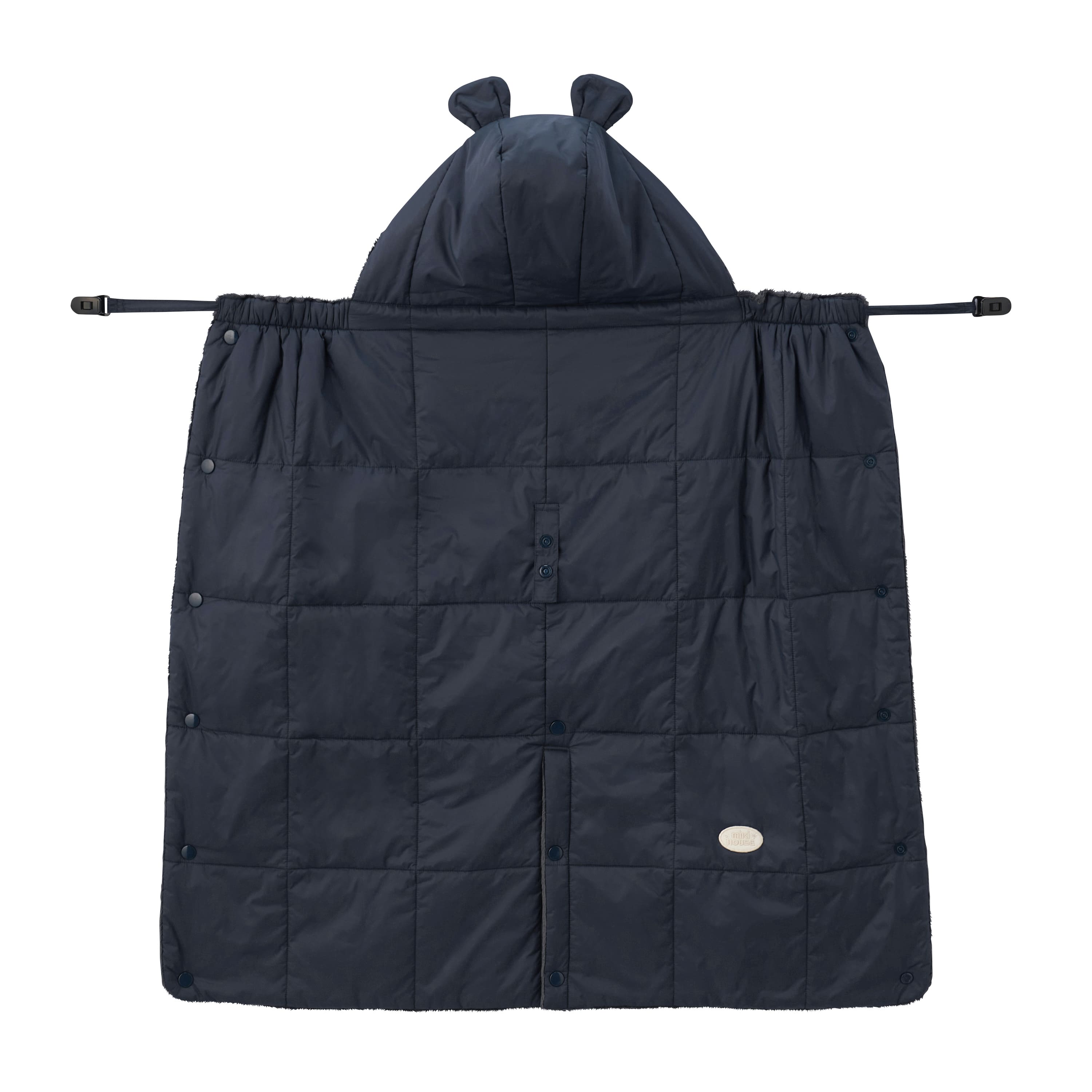 【ふるさと納税】P102 ミキハウス キャリーケープ【mikihouse ベビーケープ 防寒 中綿 赤ちゃん 出産 冬 だっこ紐 ベビーカー 大阪府 八尾】 サムネイル2